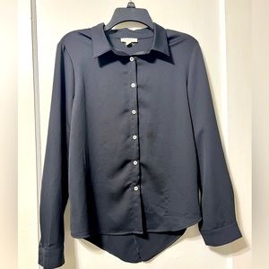 Black long sleeve blouse